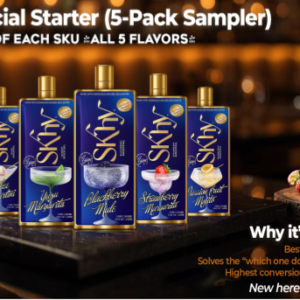 The Social Starter — 5-Pack Sampler